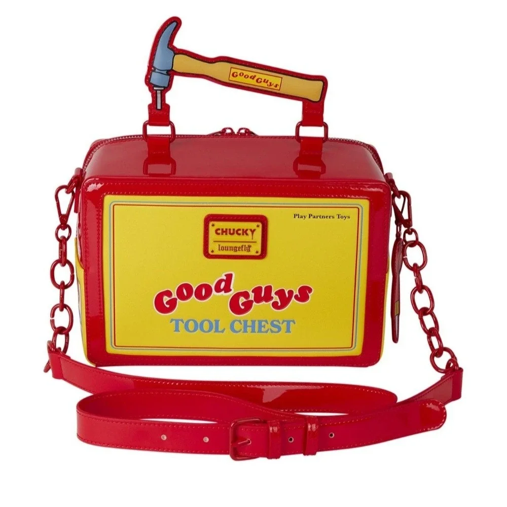 Loungefly Chucky Good Guys Tool Chest Crossbody Bag‎ & Childs Play WALLET Horror